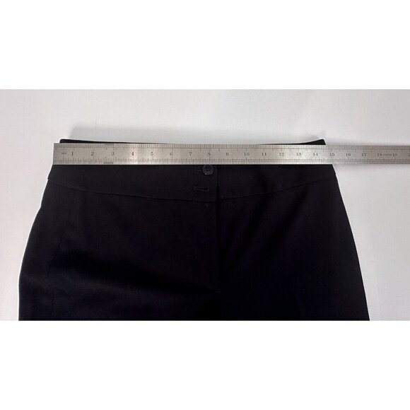 Talbots Women's Heritage Cropped Pants Size 2 Navy Office Career Preppy Trouser - Picture 7 of 9